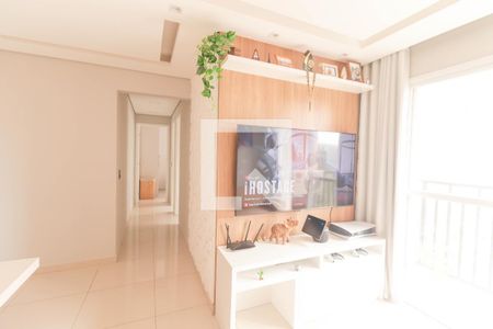 Sala de apartamento à venda com 2 quartos, 53m² em Residencial das Flores, Várzea Paulista