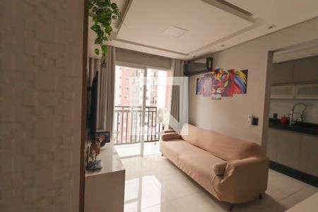 Sala de apartamento à venda com 2 quartos, 53m² em Residencial das Flores, Várzea Paulista
