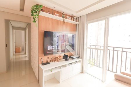 Sala de apartamento à venda com 2 quartos, 53m² em Residencial das Flores, Várzea Paulista