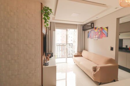 Sala de apartamento à venda com 2 quartos, 53m² em Residencial das Flores, Várzea Paulista
