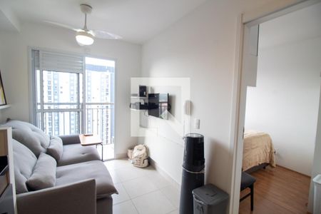 Sala de apartamento para alugar com 1 quarto, 32m² em Jardim Caravelas, São Paulo