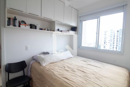 Quarto Suíte de apartamento para alugar com 1 quarto, 32m² em Jardim Caravelas, São Paulo