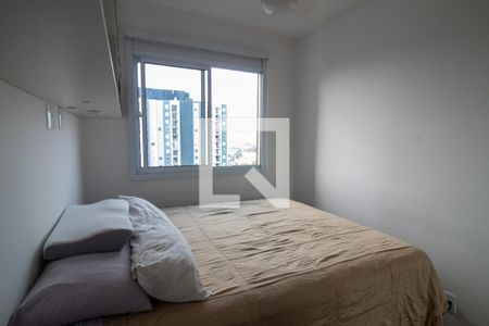 Quarto Suíte de apartamento para alugar com 1 quarto, 32m² em Jardim Caravelas, São Paulo
