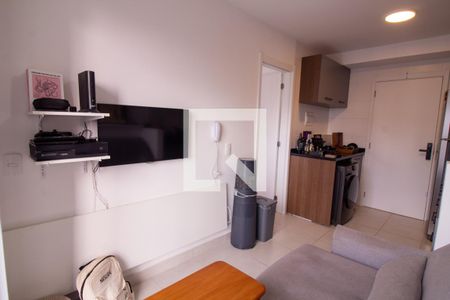 Sala de apartamento para alugar com 1 quarto, 32m² em Jardim Caravelas, São Paulo