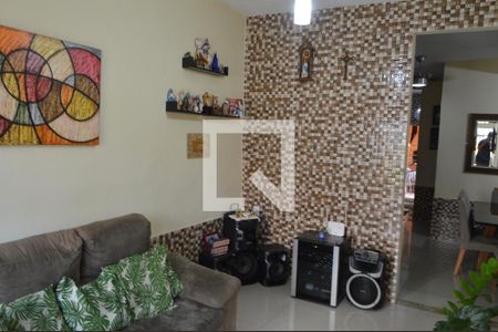 Sala de casa de condomínio à venda com 3 quartos, 144m² em Tanque, Rio de Janeiro