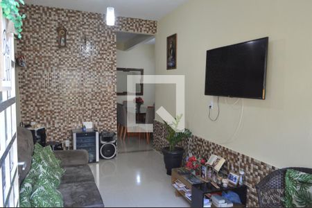Sala de casa de condomínio à venda com 3 quartos, 144m² em Tanque, Rio de Janeiro