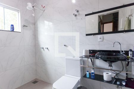 Banheiro da Suíte 1 de casa à venda com 5 quartos, 170m² em Brumadinho, Brumadinho