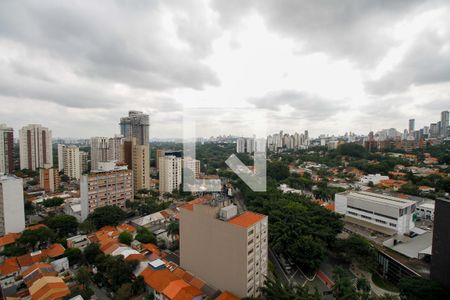 Vista de kitnet/studio para alugar com 1 quarto, 28m² em Pinheiros, São Paulo