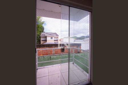 Varanda da Suíte 1 de casa de condomínio à venda com 3 quartos, 130m² em Serra Grande, Niterói