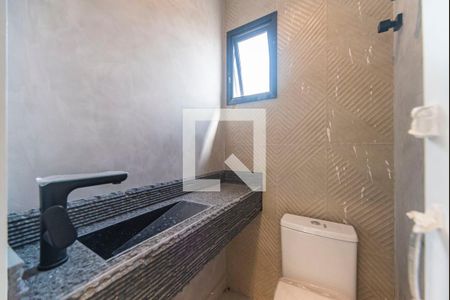 Lavabo de casa à venda com 2 quartos, 110m² em Jardim Santo Alberto, Santo André