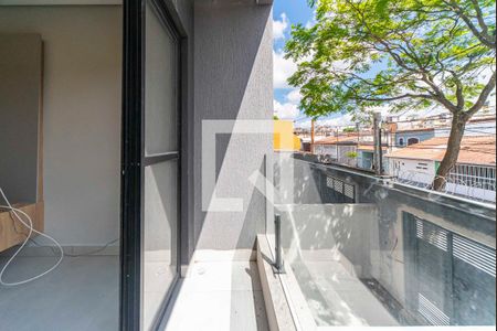 Varanda da Sala de casa à venda com 2 quartos, 110m² em Jardim Santo Alberto, Santo André