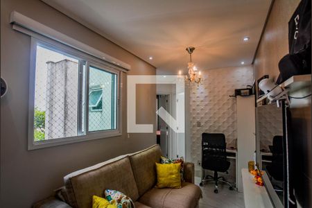Sala de apartamento à venda com 2 quartos, 107m² em Jardim Cristiane, Santo André