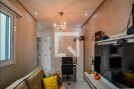 Sala de apartamento à venda com 2 quartos, 107m² em Jardim Cristiane, Santo André