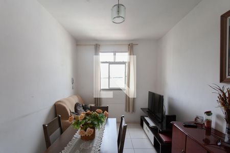 Sala de apartamento à venda com 3 quartos, 68m² em Monsenhor Messias, Belo Horizonte