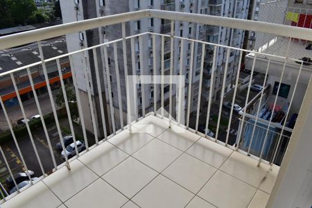 Varanda da Sala de apartamento para alugar com 2 quartos, 68m² em Xaxim, Curitiba