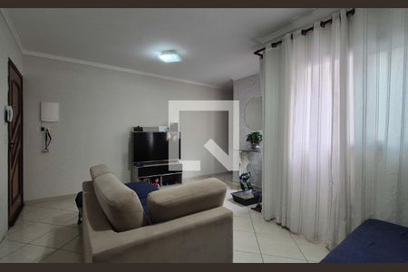 Sala de apartamento à venda com 2 quartos, 100m² em Parque Capuava, Santo André
