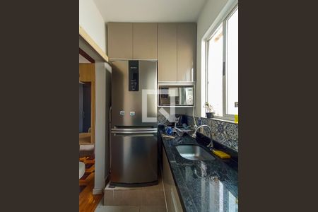 Cozinha de kitnet/studio à venda com 1 quarto, 30m² em Praia de Belas, Porto Alegre