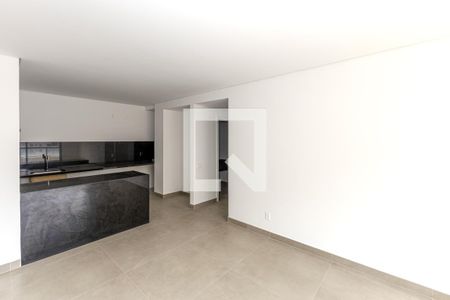 Sala de apartamento para alugar com 3 quartos, 93m² em Vila das Flores, Nova Lima