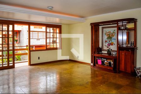 Sala de casa de condomínio à venda com 3 quartos, 285m² em Menino Deus, Porto Alegre