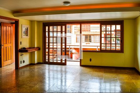 Sala de casa de condomínio à venda com 3 quartos, 285m² em Menino Deus, Porto Alegre