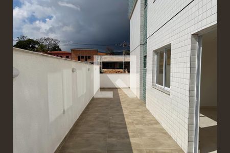 Sacada de apartamento à venda com 3 quartos, 157m² em Araguaia, Belo Horizonte