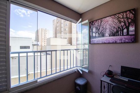 Varanda da Sala de apartamento para alugar com 2 quartos, 62m² em Vila Rica, Sorocaba