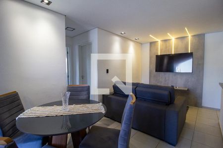 Sala de apartamento para alugar com 2 quartos, 62m² em Vila Rica, Sorocaba