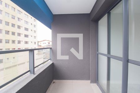 Varanda de kitnet/studio para alugar com 1 quarto, 26m² em Vila Primavera, São Paulo