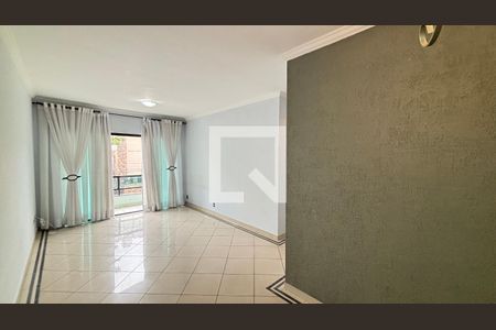 Sala de apartamento à venda com 3 quartos, 105m² em Vila Alzira, Santo André