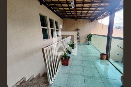 Varanda da Sala de casa à venda com 3 quartos, 190m² em Arvoredo Ii, Contagem