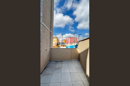 Varanda da Sala de apartamento para alugar com 2 quartos, 52m² em Vila Alpina, Santo André