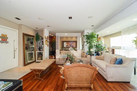 Sala de apartamento à venda com 3 quartos, 173m² em Panamby, São Paulo