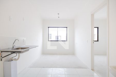 Sala/Cozinha de apartamento à venda com 1 quarto, 42m² em Veloso, Osasco
