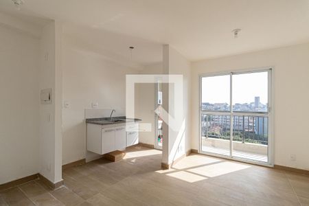 Sala e Cozinha de apartamento à venda com 2 quartos, 42m² em Vila Nova, São Paulo