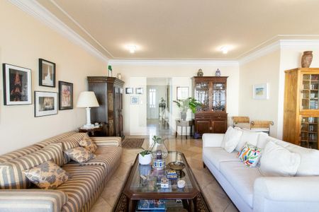 Sala de casa de condomínio para alugar com 3 quartos, 400m² em Vila Madalena, Campinas