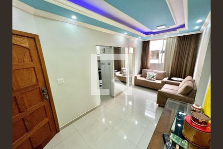 Sala de apartamento à venda com 3 quartos, 60m² em Jaqueline, Belo Horizonte