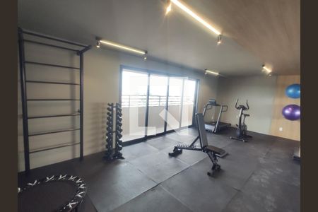 Área comum - Academia de apartamento para alugar com 1 quarto, 45m² em Saraiva, Uberlândia