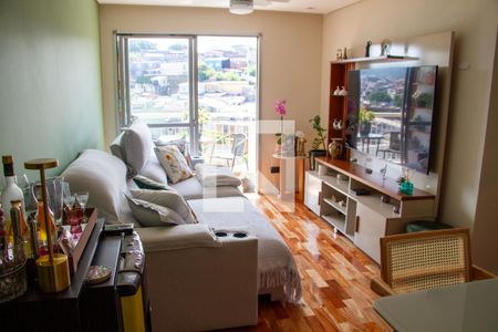 Sala de apartamento à venda com 3 quartos, 78m² em Jardim Mariliza, São Paulo