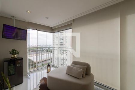 Varanda Gourmet de apartamento à venda com 2 quartos, 110m² em Vila Augusta, Guarulhos