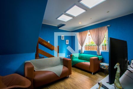 Sala de casa à venda com 3 quartos, 298m² em Vila Linda, Santo André