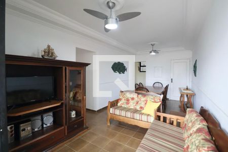 Sala de apartamento para alugar com 3 quartos, 135m² em Parque Enseada, Guarujá