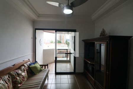 Sala de apartamento para alugar com 3 quartos, 135m² em Parque Enseada, Guarujá