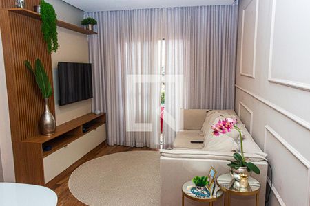 Sala de apartamento à venda com 2 quartos, 70m² em Vila Campo Grande, São Paulo