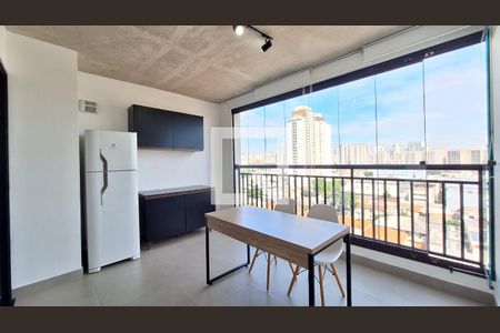 Varanda de apartamento à venda com 1 quarto, 32m² em Bom Retiro, São Paulo