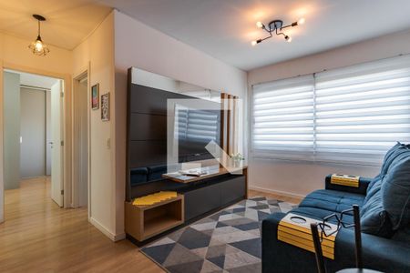 Sala de apartamento à venda com 2 quartos, 60m² em São Sebastião, Porto Alegre