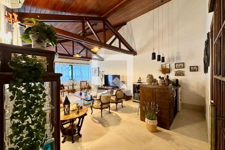 Sala de casa de condomínio à venda com 5 quartos, 297m² em Botafogo, Rio de Janeiro