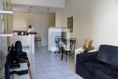 Sala de kitnet/studio para alugar com 1 quarto, 52m² em Centro, Ribeirão Preto