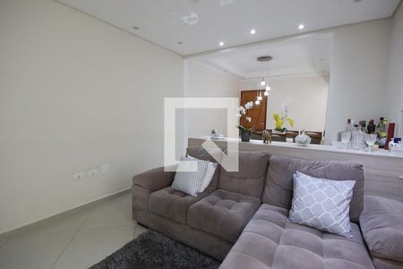 Sala de apartamento à venda com 3 quartos, 80m² em Parque das Nações, Santo André