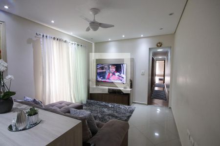 Sala de apartamento à venda com 3 quartos, 80m² em Parque das Nações, Santo André