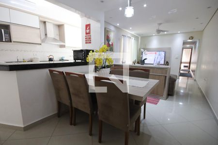 Sala de apartamento à venda com 3 quartos, 80m² em Parque das Nações, Santo André